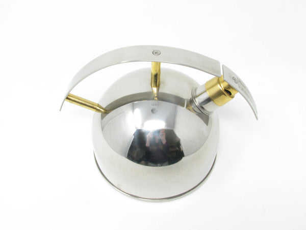 edgebrookhouse - Modernist Chantal Saturn Stainless Steel Whistle Tea Kettle