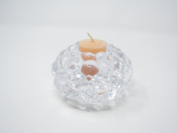edgebrookhouse - Orrefors Sweden Crystal Raspberry Votive Candle Holders - 3 Available