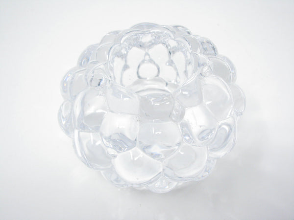 edgebrookhouse - Orrefors Sweden Crystal Raspberry Votive Candle Holders - 3 Available
