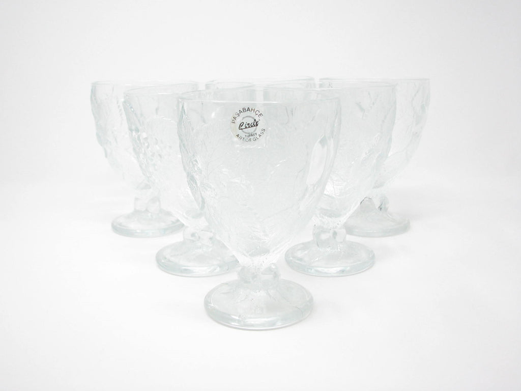 Oval Pattern Glass Cup Vintage Embossed Glass Water Cup Iced - Temu