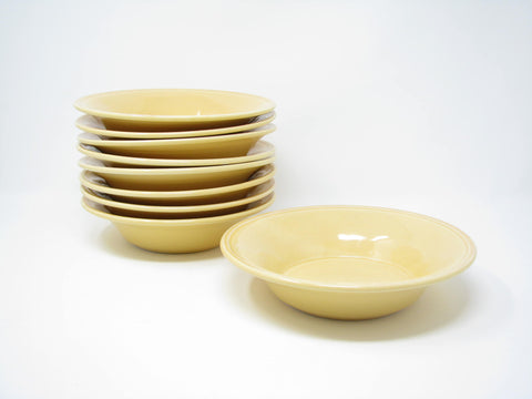 edgebrookhouse - Sur La Table Miel Yellow Stoneware Bowls Made in Portugal - 9 Pieces