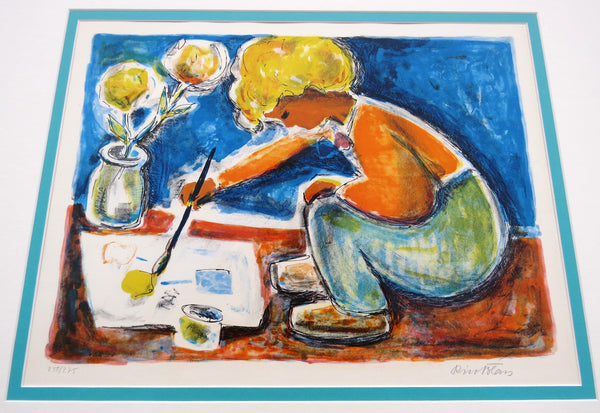 edgebrookhouse - The "Aspiring Artist" - 1960's Limited Edition Lithograph by Rico Blass