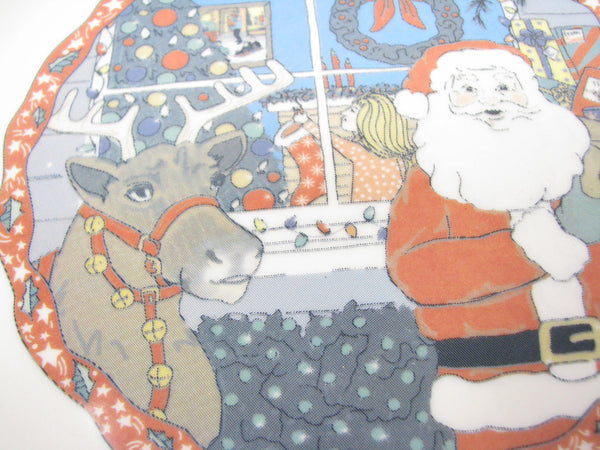 edgebrookhouse - Turano Bakery Holiday Collection Large Dinner Plates Chargers Platters by Homer Laughlin - Set of 2