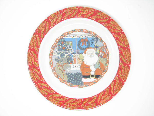edgebrookhouse - Turano Bakery Holiday Collection Large Dinner Plates Chargers Platters by Homer Laughlin - Set of 2