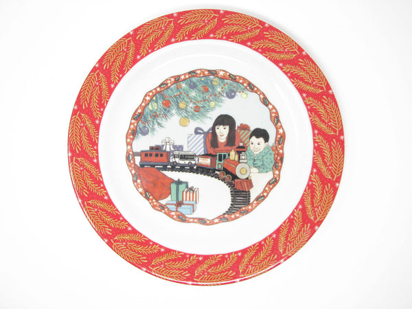 edgebrookhouse - Turano Bakery Holiday Collection Large Dinner Plates Chargers Platters by Homer Laughlin - Set of 2