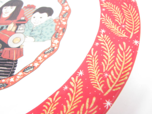 edgebrookhouse - Turano Bakery Holiday Collection Large Dinner Plates Chargers Platters by Homer Laughlin - Set of 2