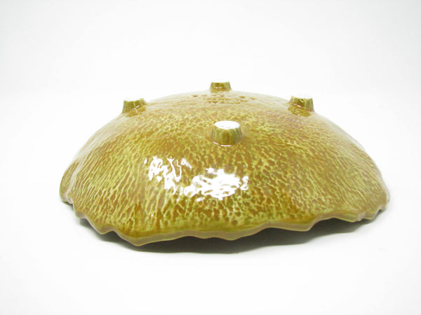edgebrookhouse - Vietri Majolica Leaf Shaped Footed Serving Bowl