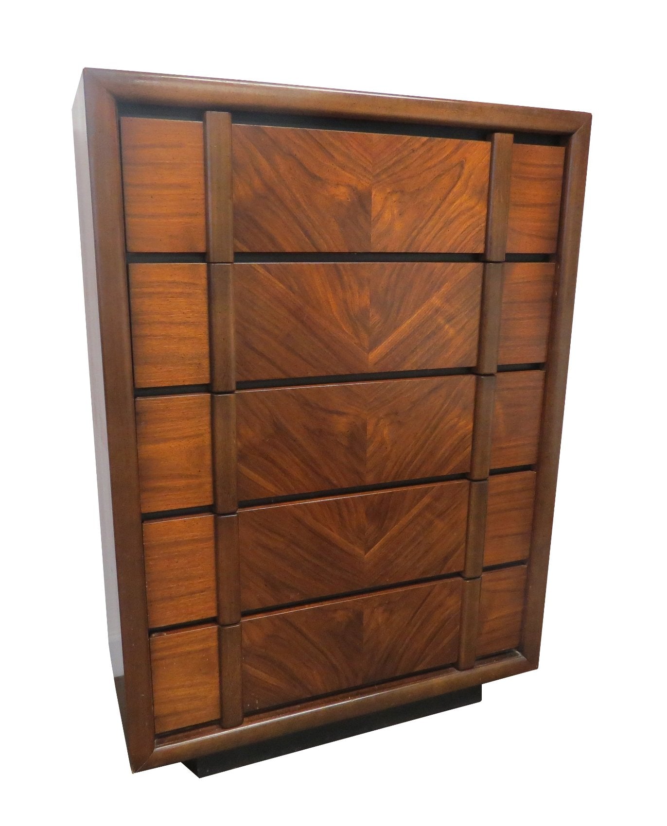 Vintage Rosewood and Walnut 5-Drawer Dresser by Lane Furniture Company –  edgebrookhouse