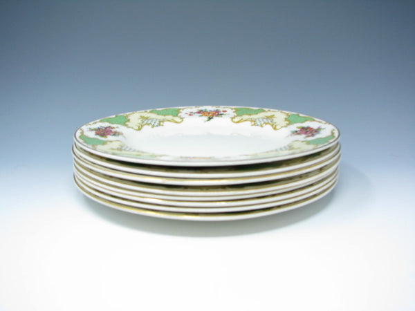 edgebrookhouse - Vintage 1930s Wood & Sons England The Regina Earthenware Salad Plates - 8 Pieces