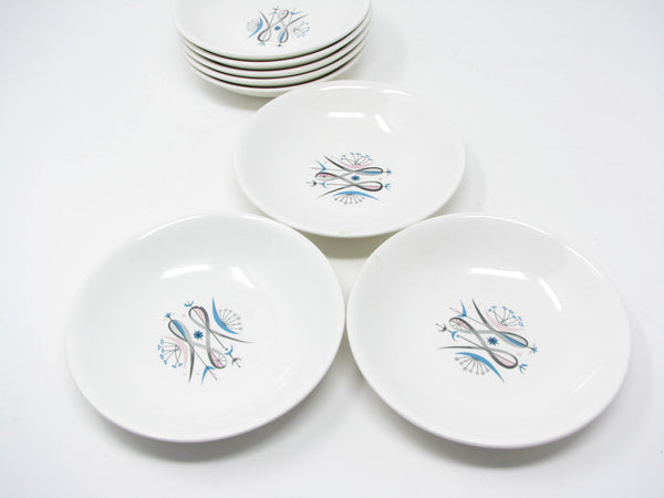 edgebrookhouse - Vintage 1950s Anton Refregier for Paden City Pottery Calligraphy Small Bowls - 8 Pieces