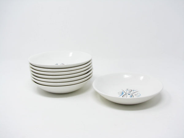 edgebrookhouse - Vintage 1950s Anton Refregier for Paden City Pottery Calligraphy Small Bowls - 8 Pieces