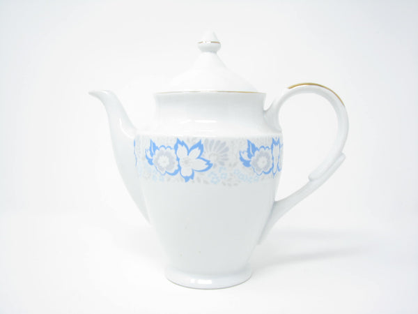 edgebrookhouse - Vintage 1950s Karolina Poland Tea Coffee Pot with Creamer & Lidded Sugar Bowl