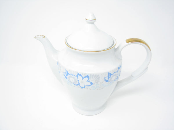 edgebrookhouse - Vintage 1950s Karolina Poland Tea Coffee Pot with Creamer & Lidded Sugar Bowl