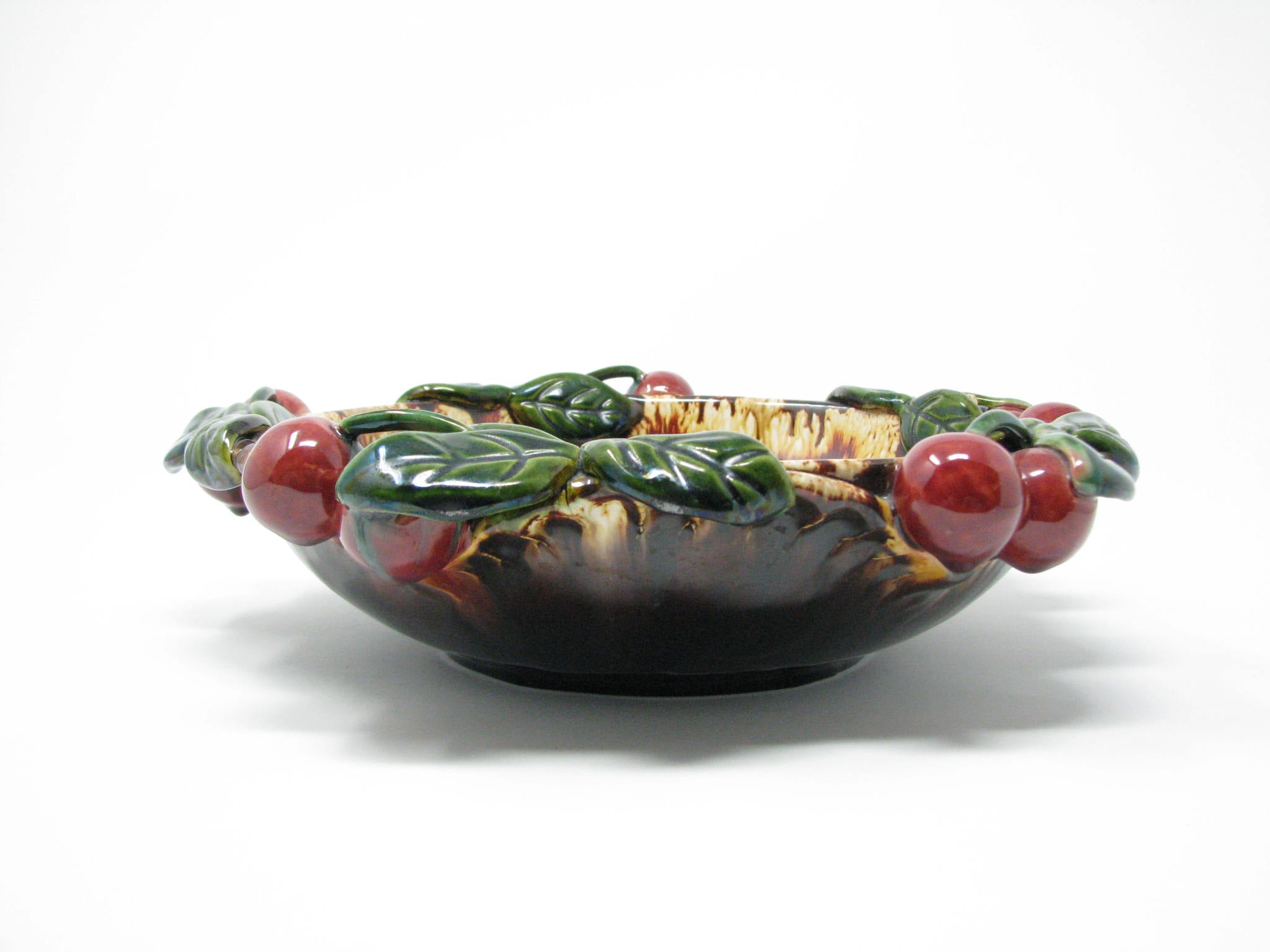 Vintage 1950s St. Peter Graz Austrian Majolica Pottery Centerpiece