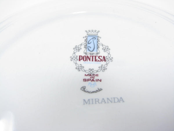 edgebrookhouse - Vintage 1960s Pontesa Miranda Bread Plates Made in Spain - 4 Pieces