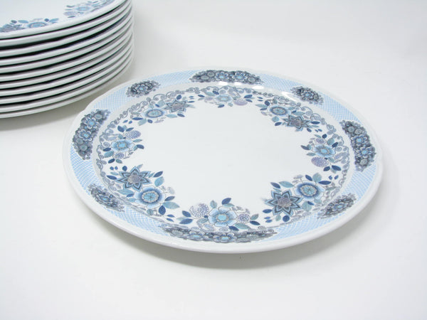 edgebrookhouse - Vintage 1960s Pontesa Miranda Dinner Plates Made in Spain - 12 Pieces
