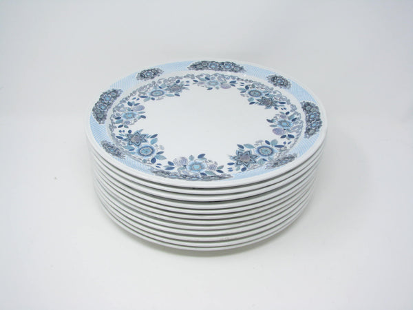 edgebrookhouse - Vintage 1960s Pontesa Miranda Dinner Plates Made in Spain - 12 Pieces
