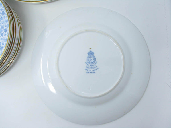 edgebrookhouse - Vintage 1960s Royal Worcester Aragon Dinnerware Set - 10 Place Settings - 30 Pieces
