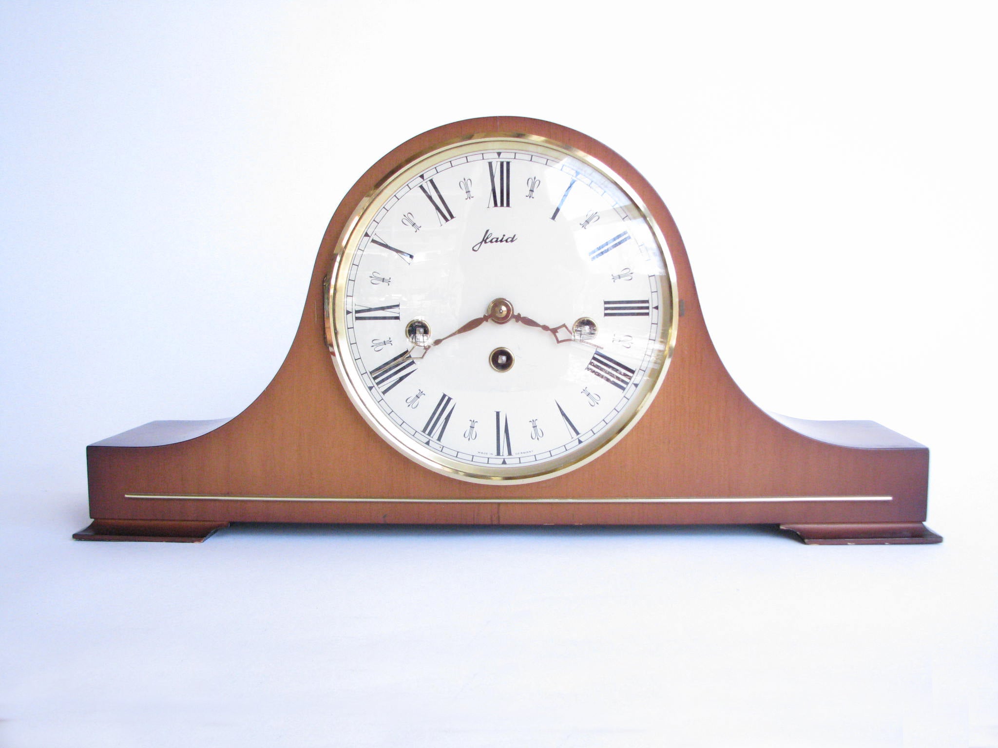 Vintage 1970s W. Haid Westminster Chime Mantle Clock Made in West
