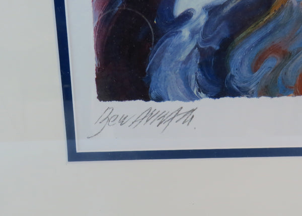 edgebrookhouse - Vintage 1980s Ben Avram Judaica Offset Lithograph - a Pair