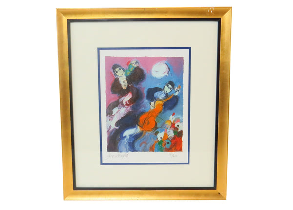 edgebrookhouse - Vintage 1980s Ben Avram Judaica Offset Lithograph - a Pair