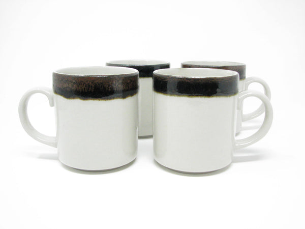 edgebrookhouse - Vintage Arabia of Finland Karelia Stoneware Mugs - Set of 4
