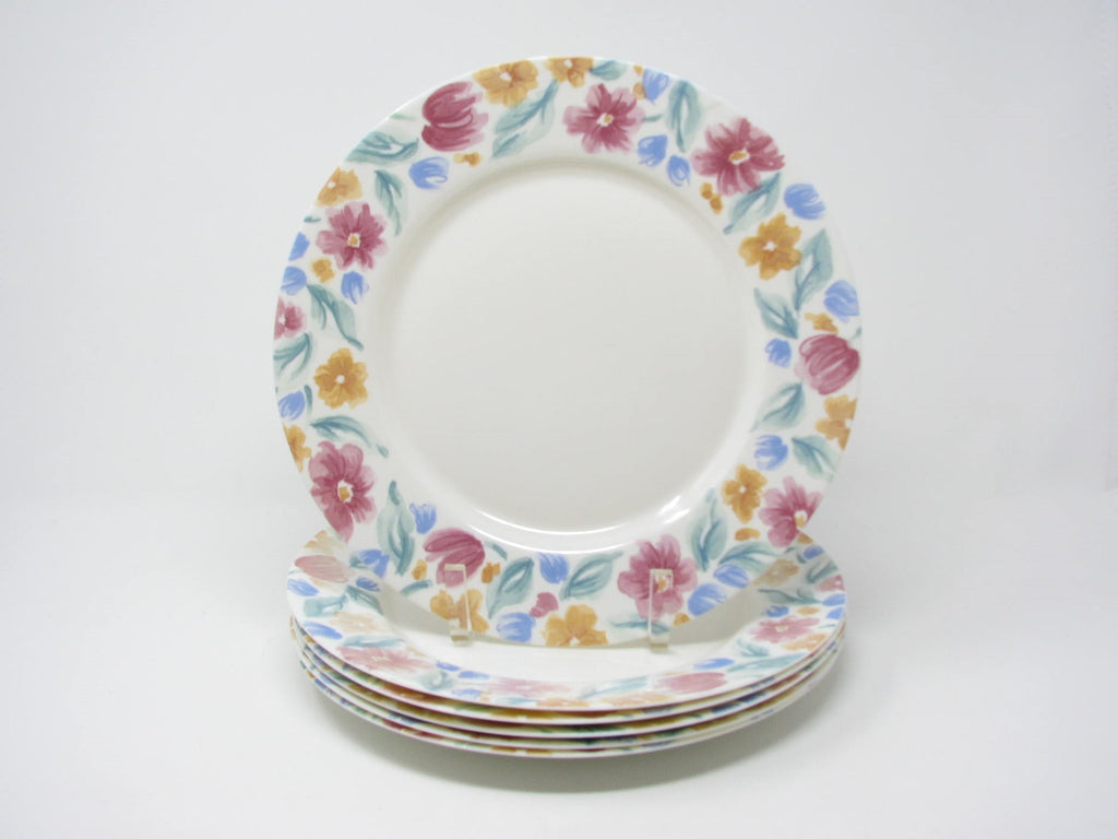 Lot42 Of 6 Small Flat Plates Vintage Arcopal France D 19.5 Cm Floral Decor - Sold Lot42 Of 6 Small Flat Plates Vintage Arcopal France D 19.5 Cm Floral Decor - Sold