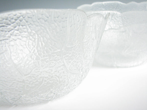 edgebrookhouse - Vintage Arcoroc Aspen Clear Glass Small Bowls - Set of 6