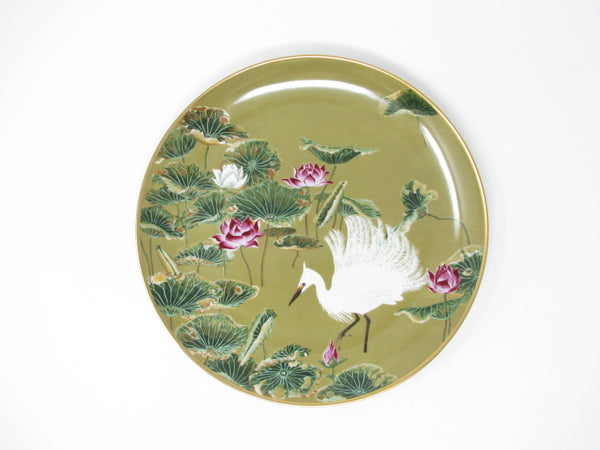 edgebrookhouse - Vintage Birds and Flowers of the Orient Porcelain Decorative Plates Collection - 12 Pieces