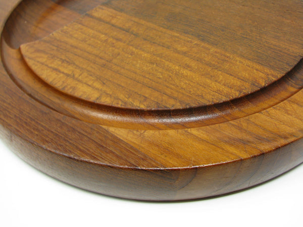 edgebrookhouse - Vintage Birgit Krogh Woodline Denmark Teak Cutting Board or Tray
