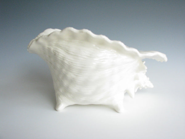 edgebrookhouse - Vintage Blanc de Chine Ceramic Shell Planter by Atlantic Mold