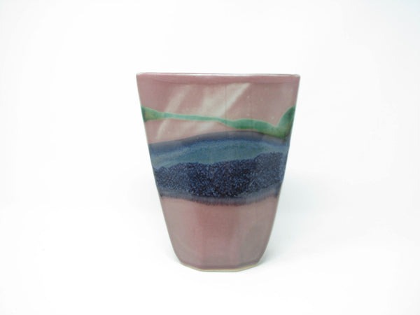 edgebrookhouse - Vintage Bonnema Studio Pottery Hand-Thrown Envelope Vase