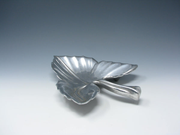 edgebrookhouse - Vintage Bruce Fox for Wilton Cast Aluminum Leaf Shaped Tray
