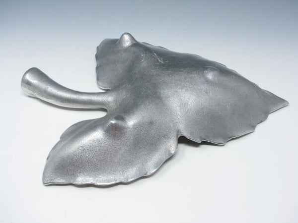 edgebrookhouse - Vintage Bruce Fox for Wilton Cast Aluminum Leaf Shaped Tray