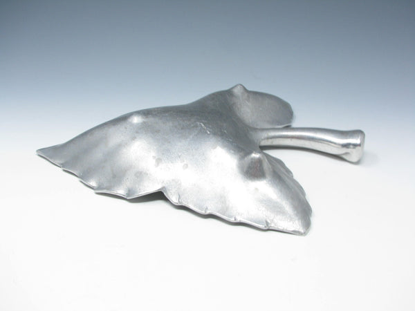 edgebrookhouse - Vintage Bruce Fox for Wilton Cast Aluminum Leaf Shaped Tray