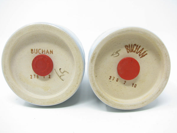 edgebrookhouse - Vintage Buchan Scotland Thistleware Pottery Salt & Pepper Shakers - 2 Pieces