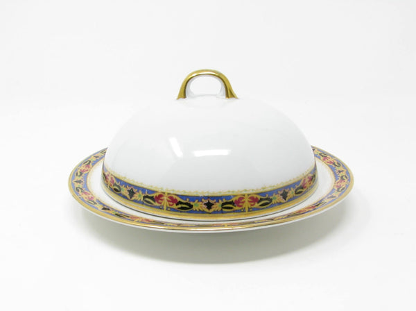 edgebrookhouse - Vintage 1920s Carl Tielsch (CT) Altwasser Silesia Germany Porcelain Covered Butter Dish