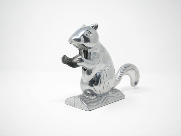 edgebrookhouse - Vintage Cast Aluminum Squirrel Nutcracker