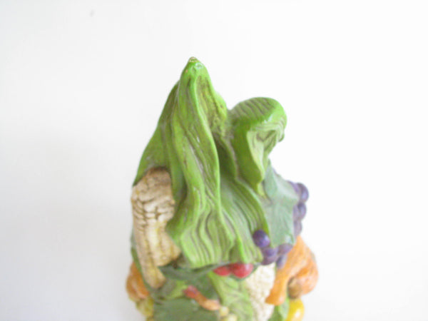 edgebrookhouse - Vintage Ceramic Fruit and Vegetable Topiary on Pedestal