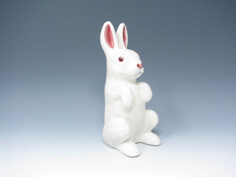 edgebrookhouse - Vintage Ceramic Rabbit Figurine with Textured Body