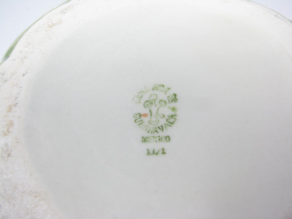 edgebrookhouse - Vintage Ceramica de Cuernavaca Mexico Pitcher with Embossed Vegetables