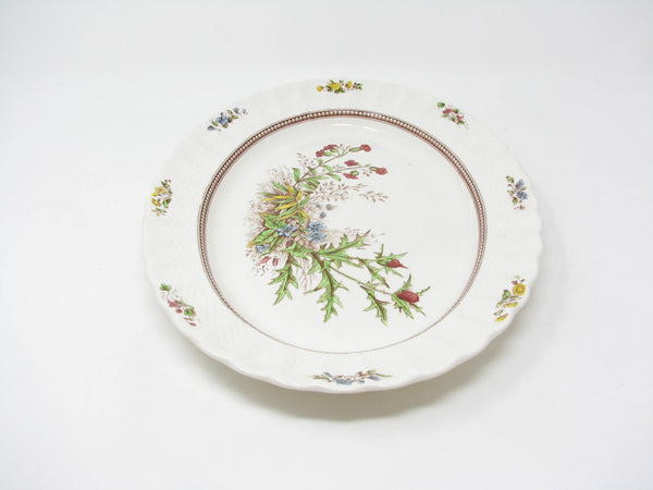 edgebrookhouse - Vintage Copeland Spode Rosalie Oval Platter with Floral Center