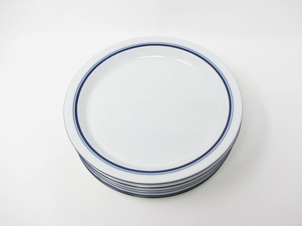 edgebrookhouse - Vintage Dansk Bistro Christianshavn Blue Portugal Salad Plates - 6 Pieces