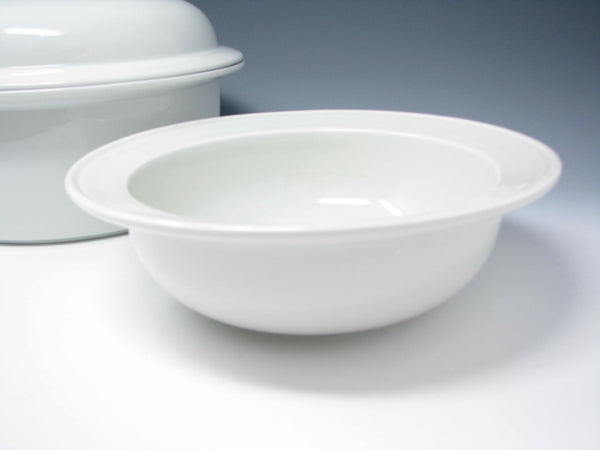 edgebrookhouse - Vintage Dansk Designs France Porcelain Lidded Casserole & Serving Bowl Set - 2 Pieces