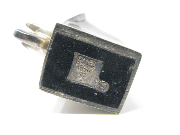 edgebrookhouse - Vintage Dansk Modernist Silverplated Elephant Paperweight by Gunnar Cyren