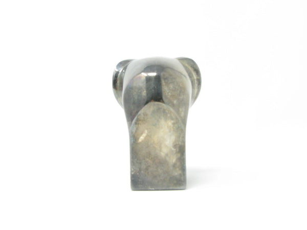 edgebrookhouse - Vintage Dansk Modernist Silverplated Elephant Paperweight by Gunnar Cyren