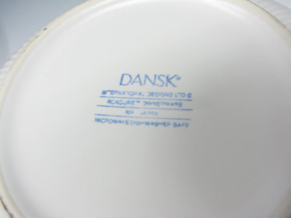 edgebrookhouse - Vintage Dansk Rondure Rice White Stoneware Serving Bowls - 2 Pieces