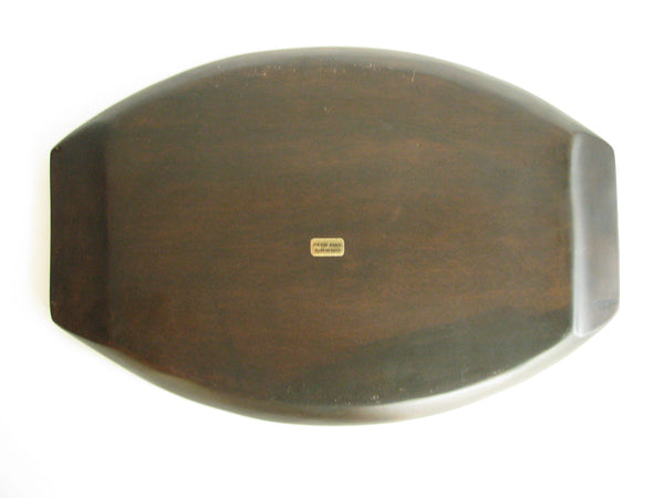 edgebrookhouse - Vintage David Auld Handrafted Wooden Tray of Native Haitian Wood