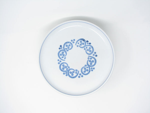 edgebrookhouse - Vintage Denby England English Blue Stoneware Dinner Plates - 8 Pieces