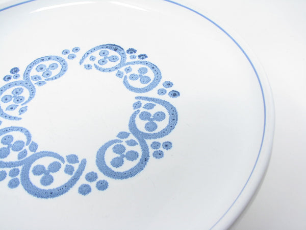 edgebrookhouse - Vintage Denby England English Blue Stoneware Dinner Plates - 8 Pieces